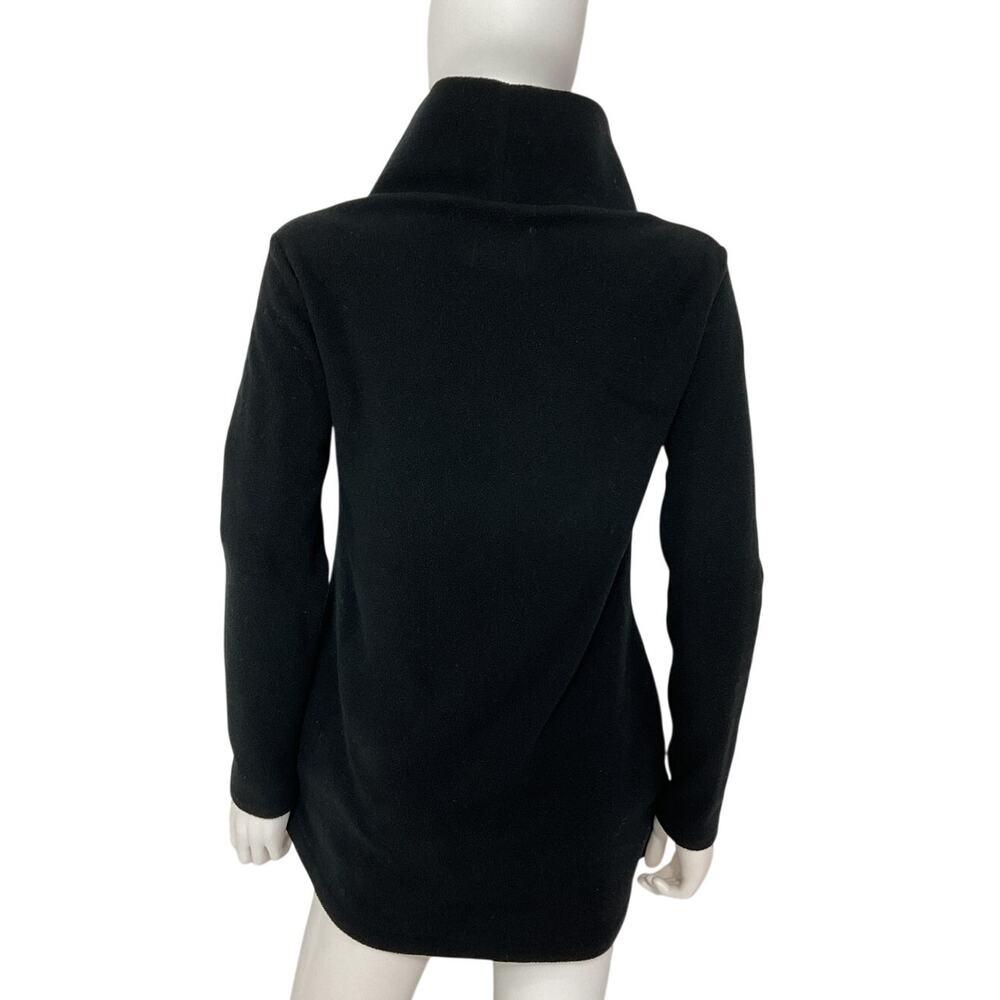 Tuckernuck Cozy Black Cobble Hill Turtleneck Tunic Size S - Picture 3 of 5
